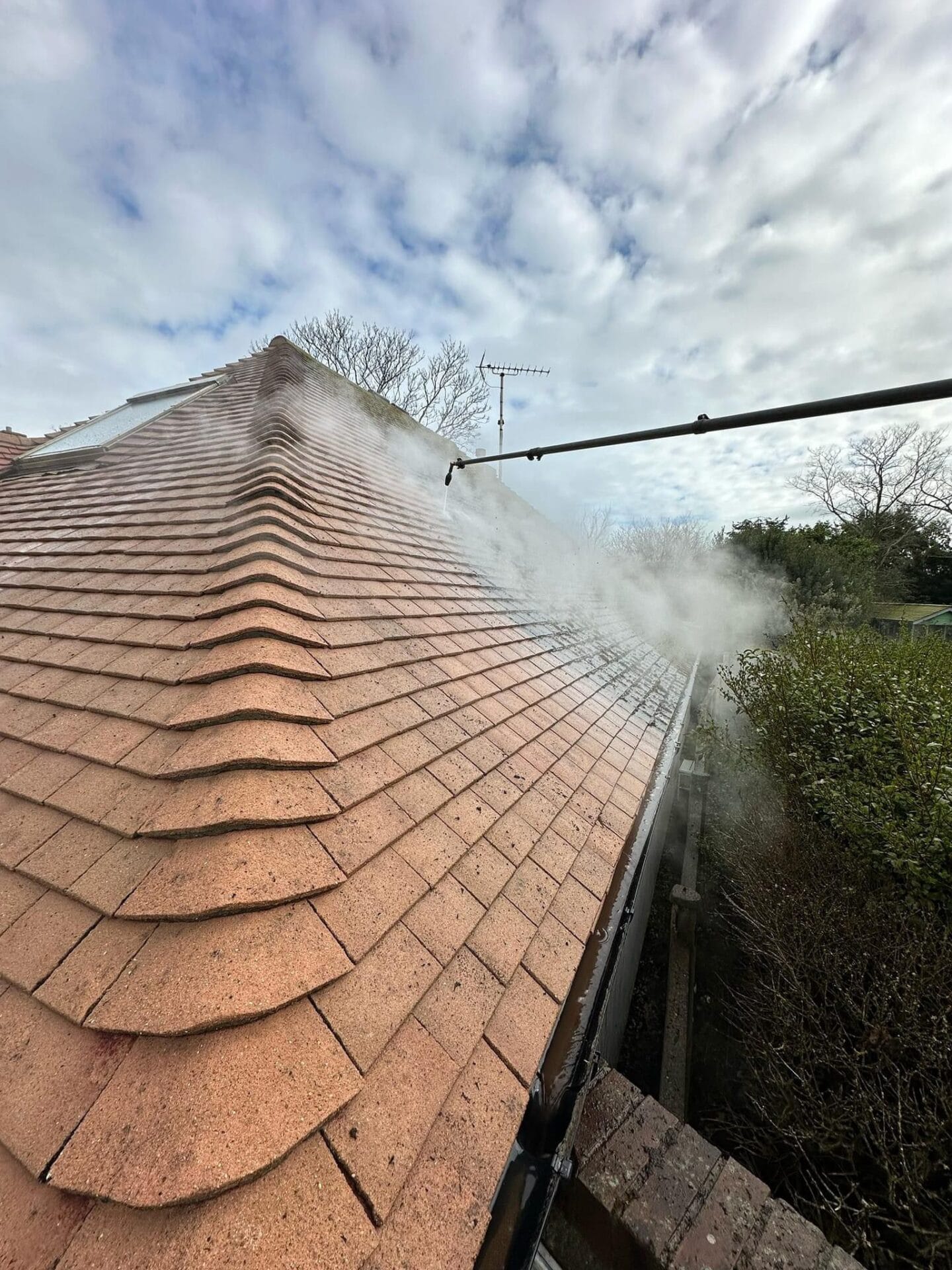 Roof cleaning in Broadstairs