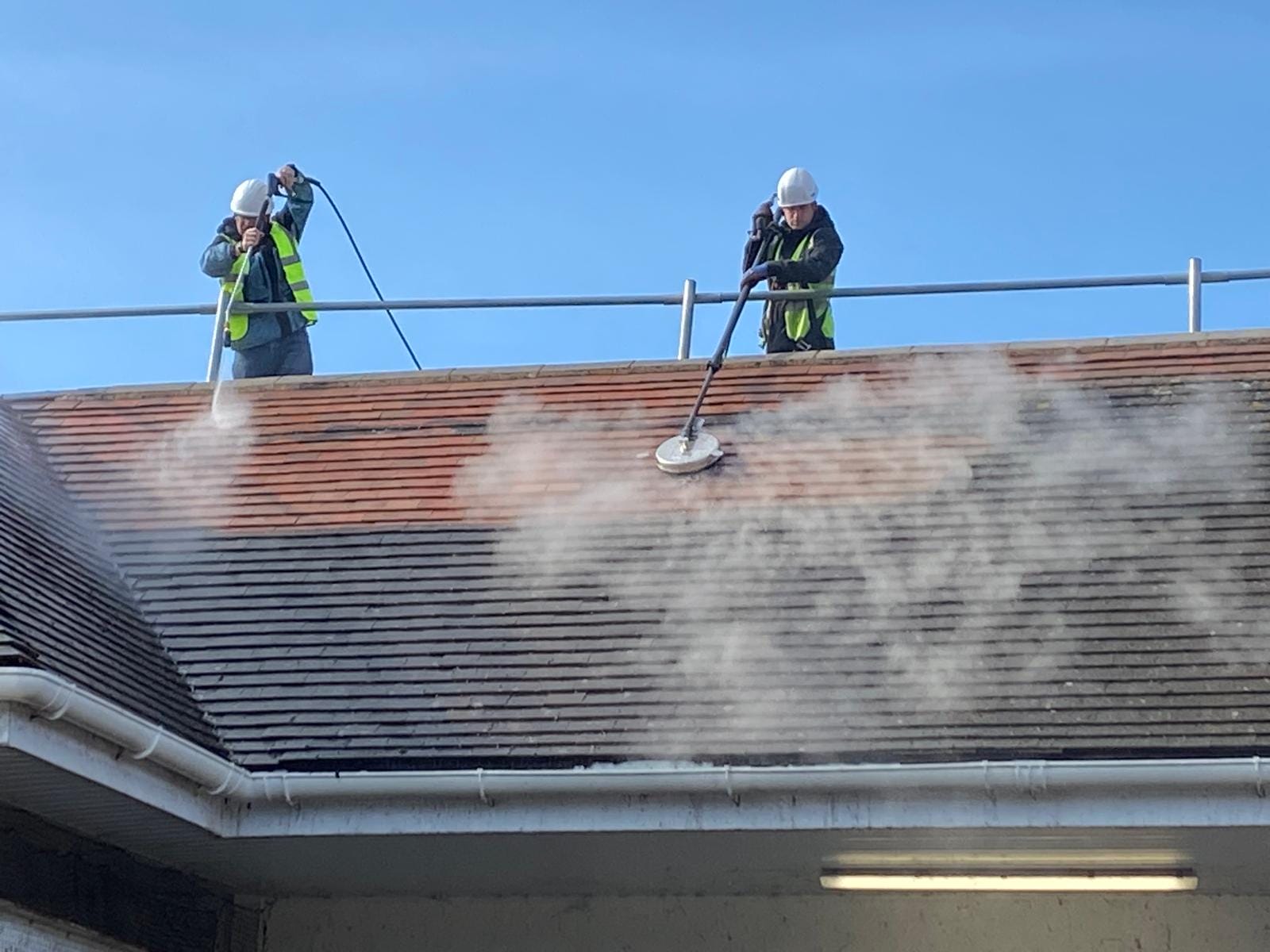 Roof cleaning in Ashford